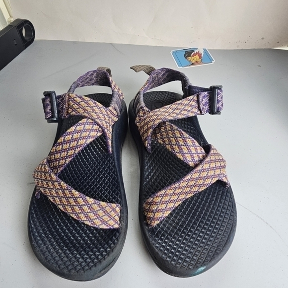 Chaco Kids Ecotread Sandals Picnic Purple Size 12 Outdoors Hiking‎ Beach Vacay